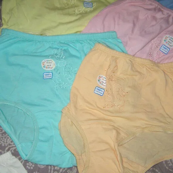 NEW size 6 Cotton Panties 7-pack by Siralena - Picture 5 of 10